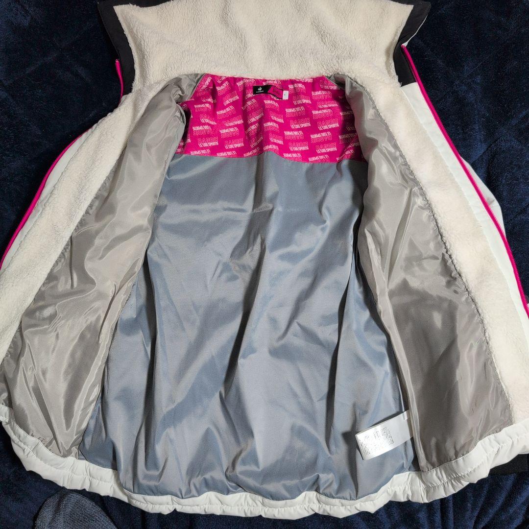新品　ルコックスポルティフ　ブルゾン BARBIEコラボ 中綿 防寒 ゴルフ