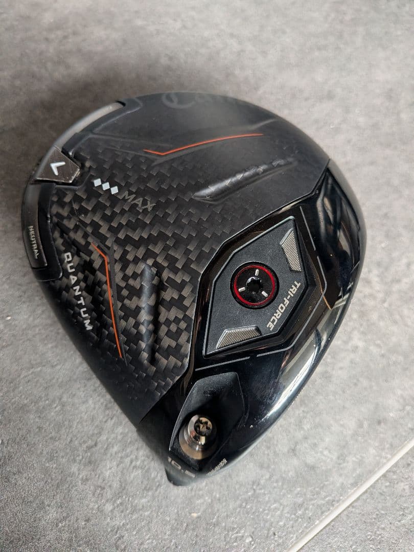 ●超美品　日本仕様●QUANTUM トリプルダイヤ MAX 10.5度 ヘッド