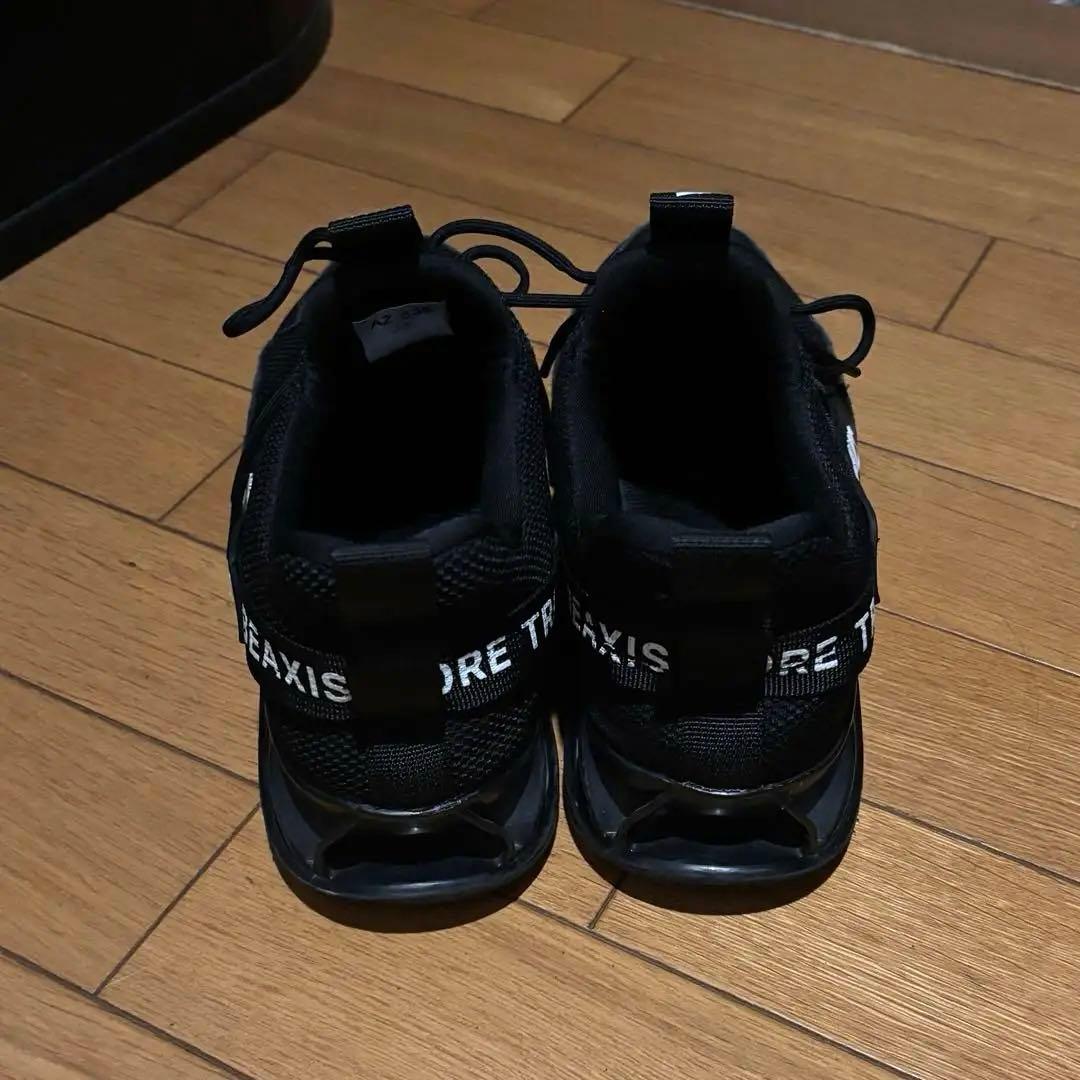 【美品】 BEAXIS ビークアシス バランスコアスニーカー2 ブラック M
