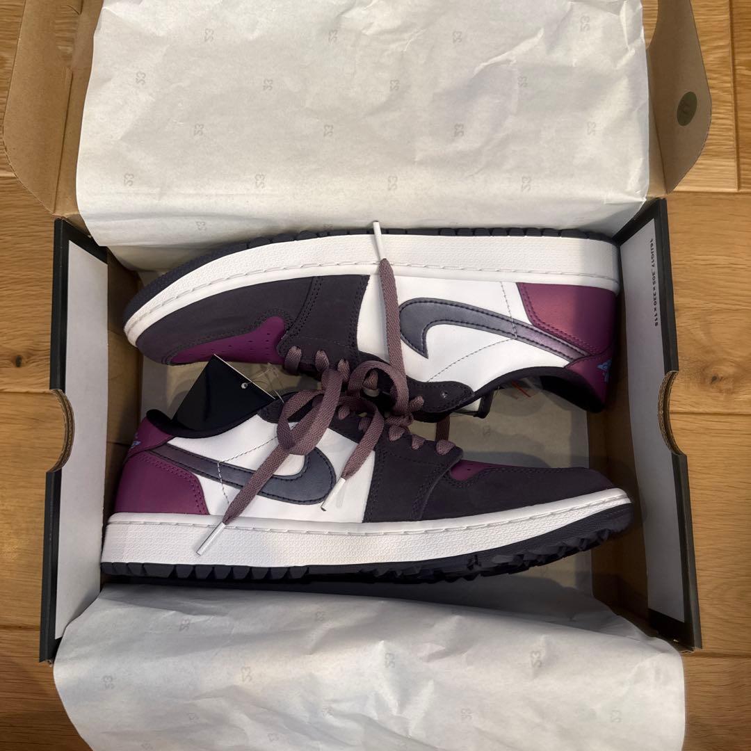 Nike Air Jordan 1 Low パープル/ホワイト
