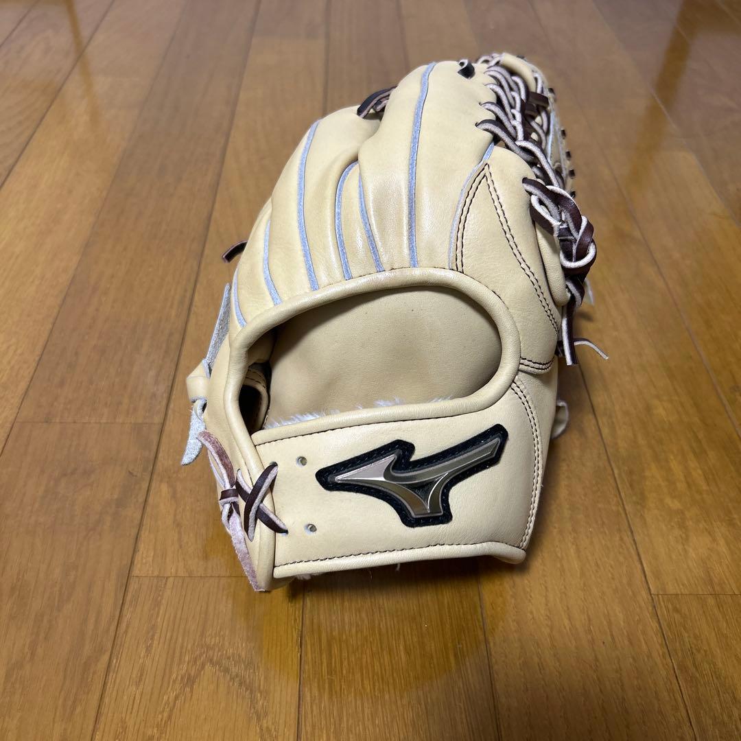 Mizuno グローバルエリート外野手 軟式グローブ ブロンド