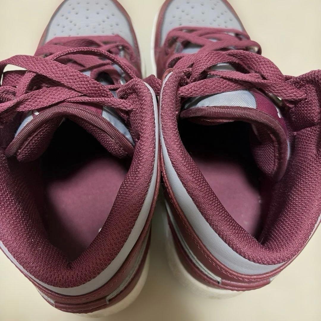Nike Air Jordan 1 バーガンディ/グレー ハイカット