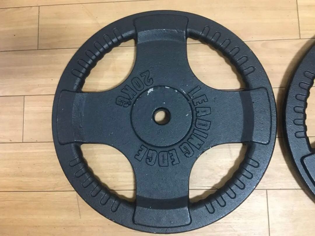 まあ　リーディングエッジ プレート20Kg×２枚穴径29ｍｍ