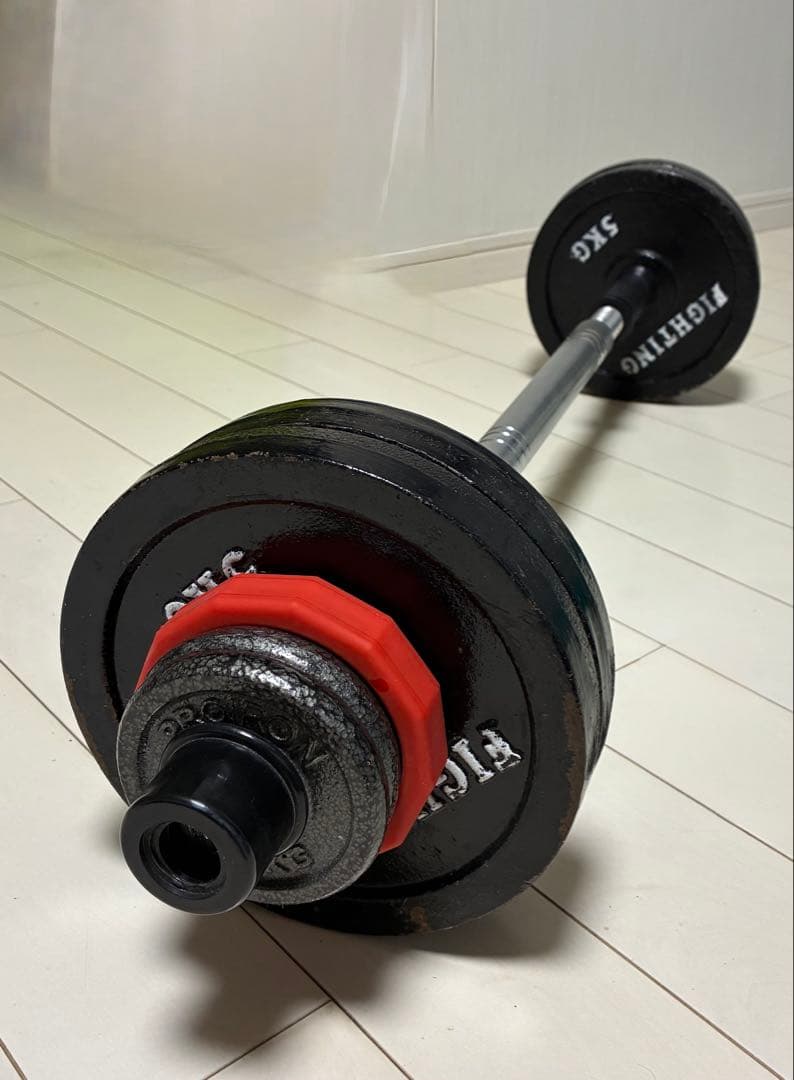 Fighting 、wolfyok可動式バーベルセット 24kg 送料込