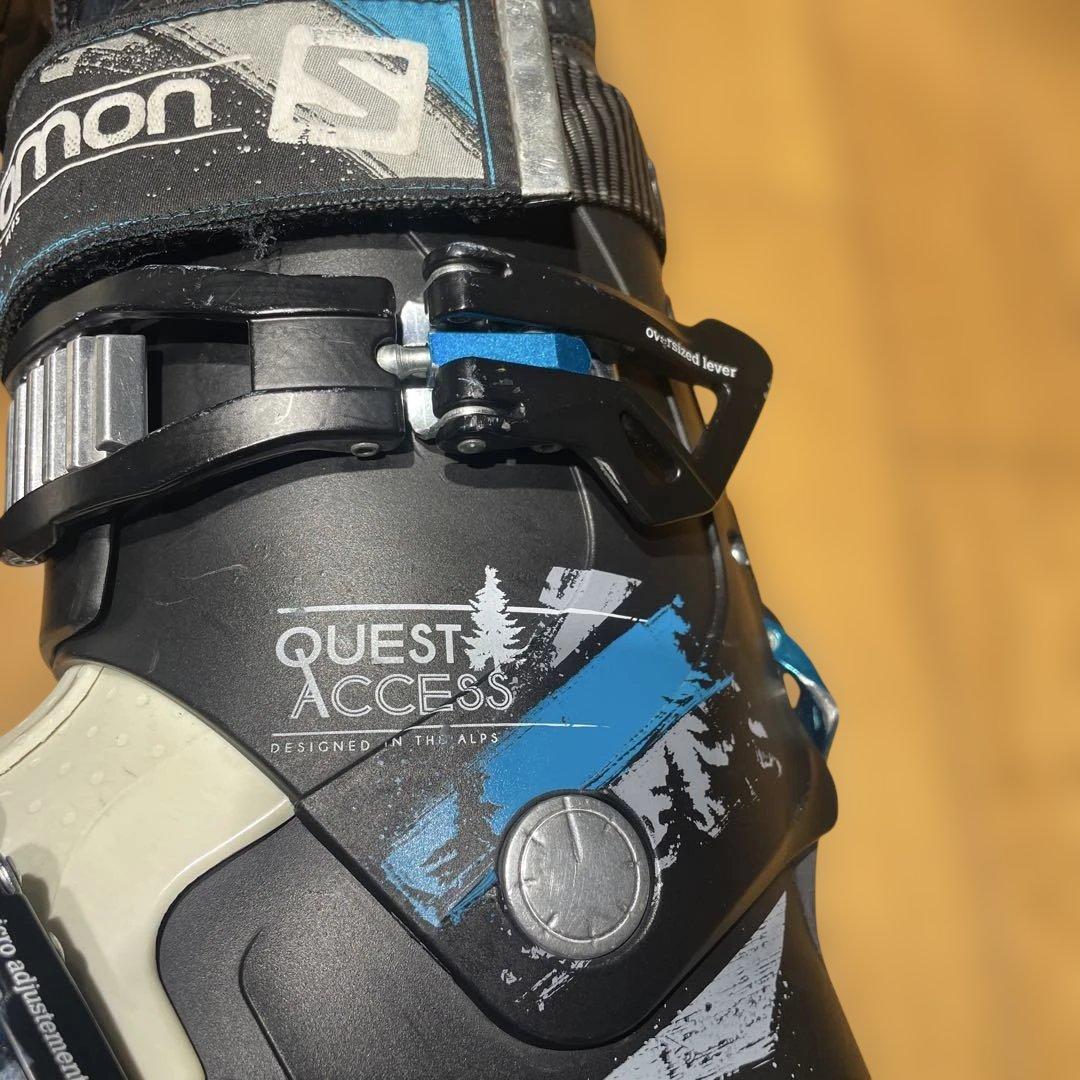 軽量幅広salomonサロモンQUESTACCESS27.0-27.5cm初中級