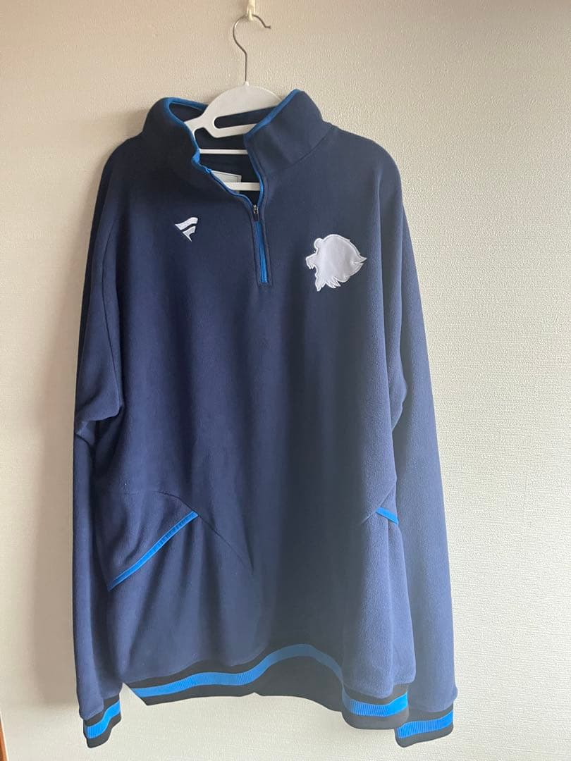 西武ライオンズオーセンティック ファナティクス フリース 4XL ネイビー