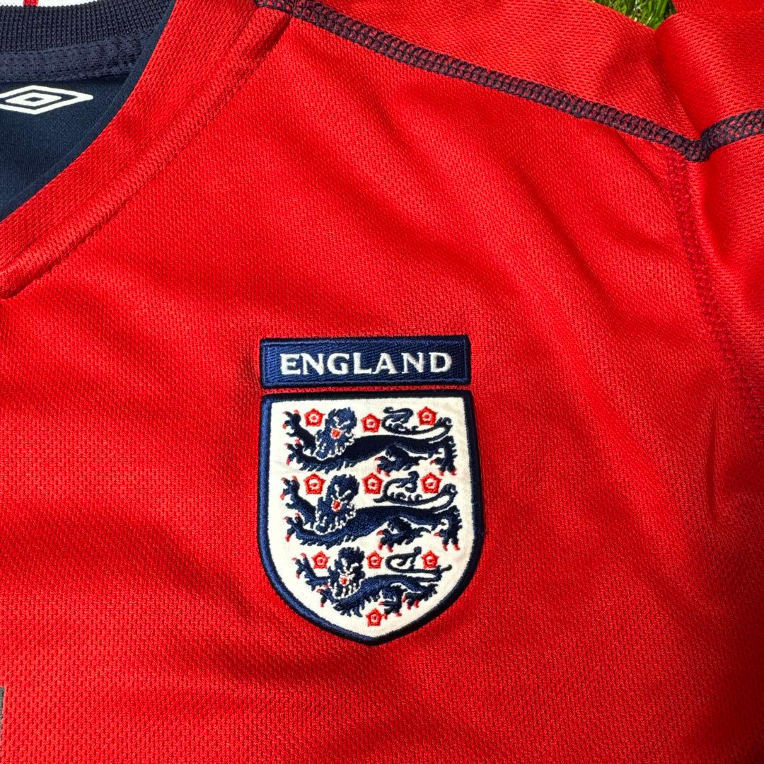 k*n様 イングランド代表　2002年 umbro アンブロ ユニフォーム リバ