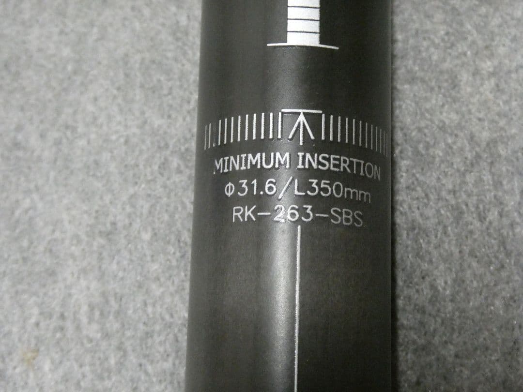 FSA　カーボンシートポスト SL-K SB20 　31.6mm/350mm