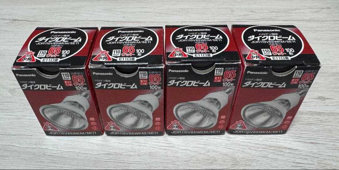 Panasonic JDR110V65WKM/5E11 65W 4個セット