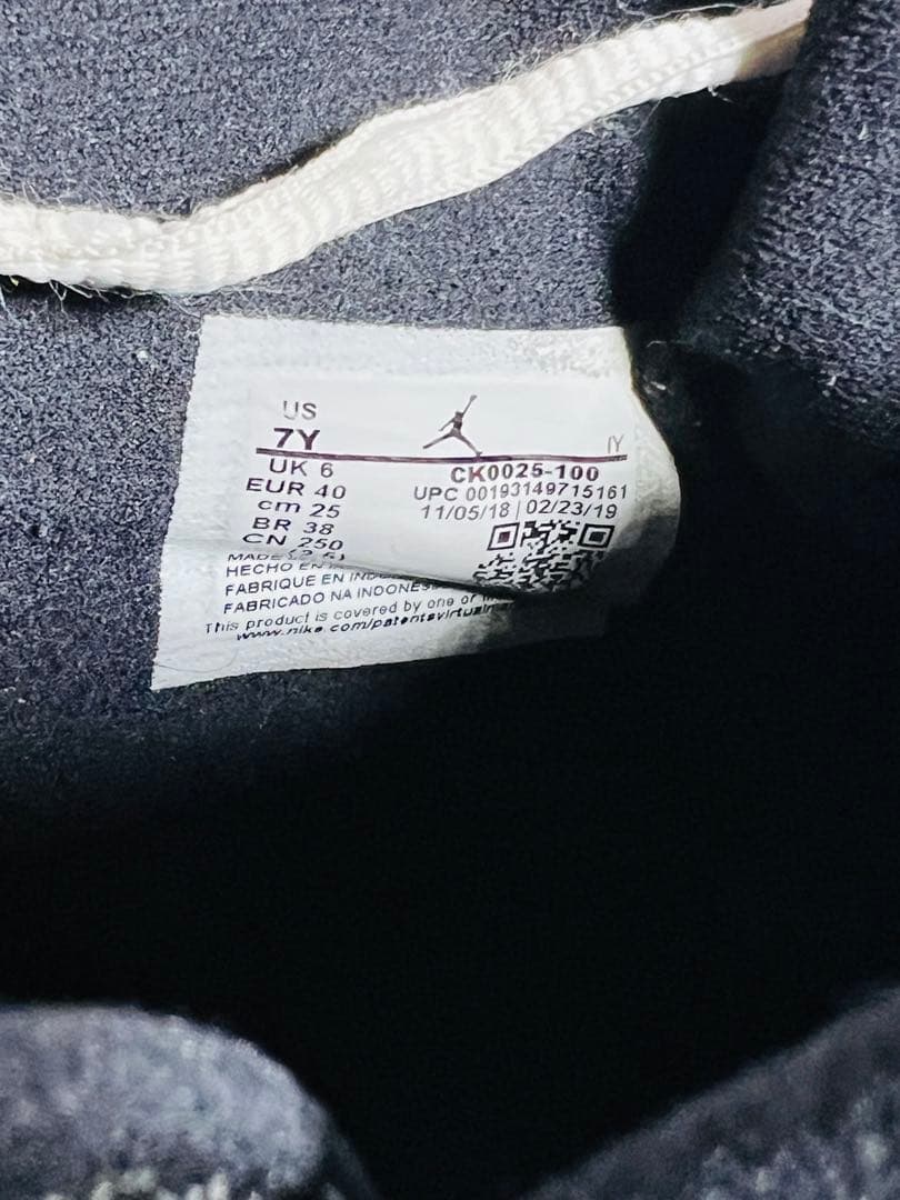 レア カラー JORDAN 6 RINGS 25cm (7Y) ジュニア