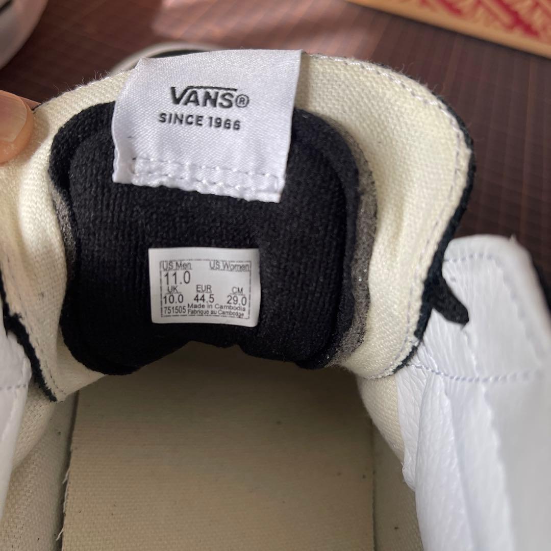 VANS SK8-Mid Reissuスケハイミドルブラック29cm新品未使用品