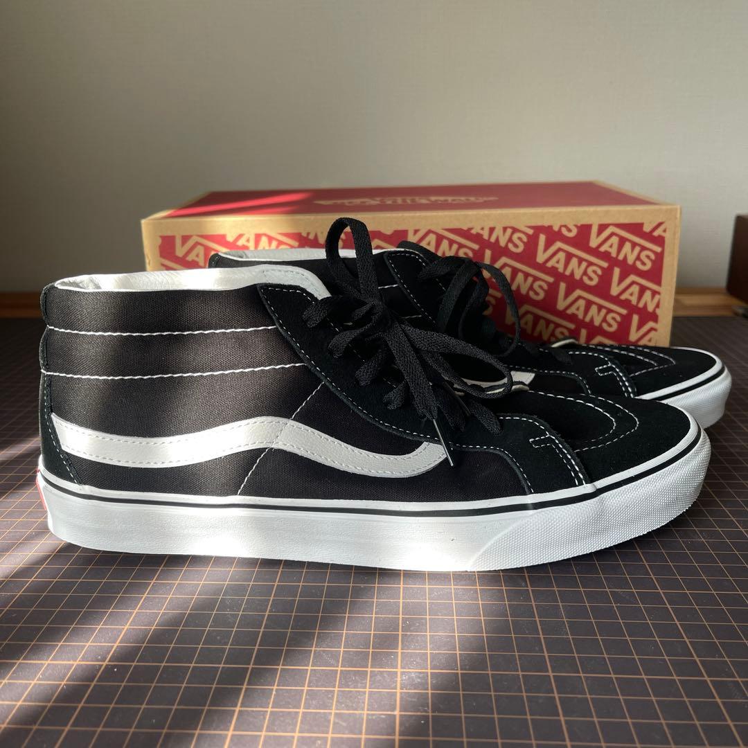 VANS SK8-Mid Reissuスケハイミドルブラック29cm新品未使用品
