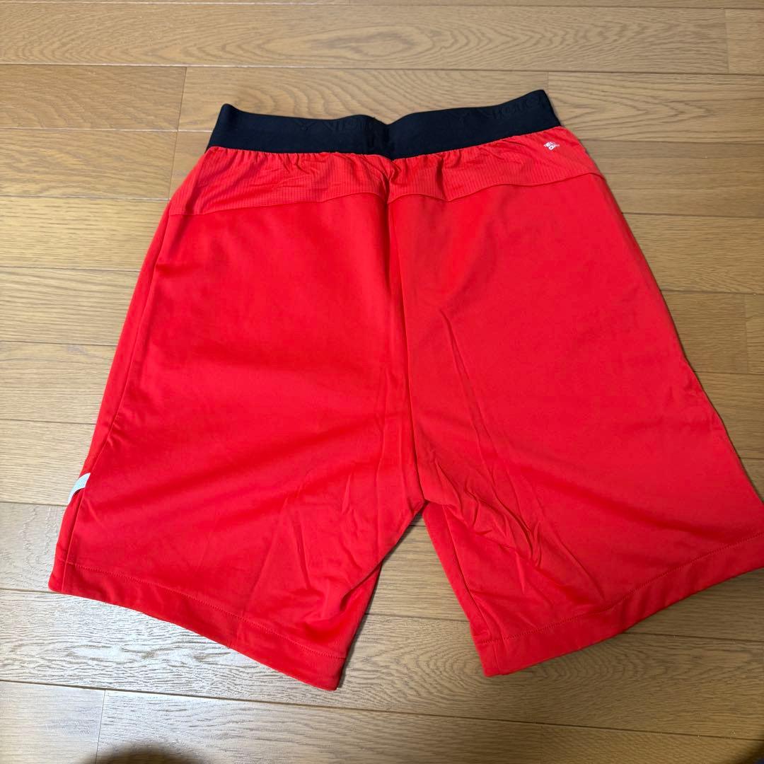 VICTOR バドミントンパンツ L 赤