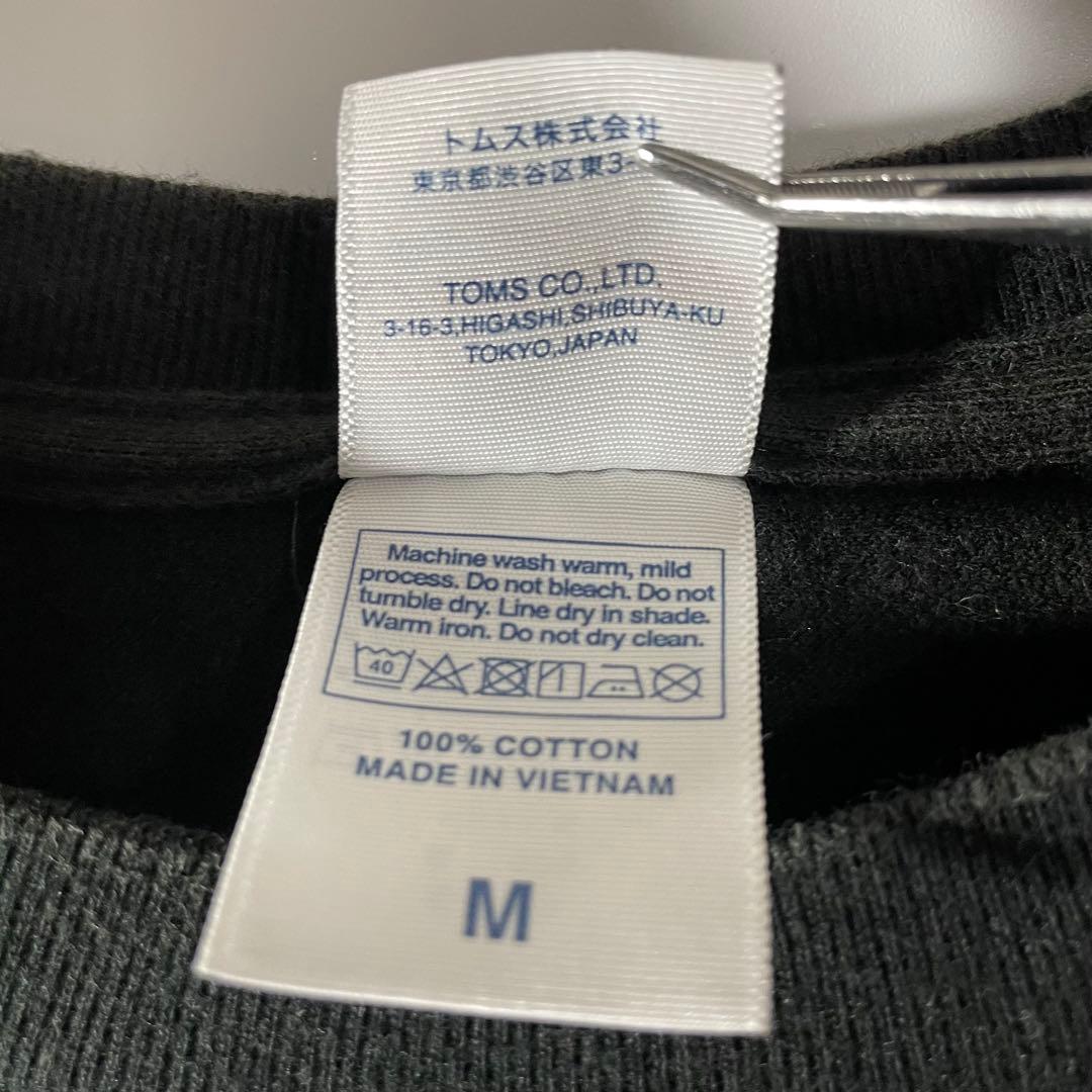 MANWITHAMISSION マンウィズ　Tシャツ　サイズM デカロゴ　古着