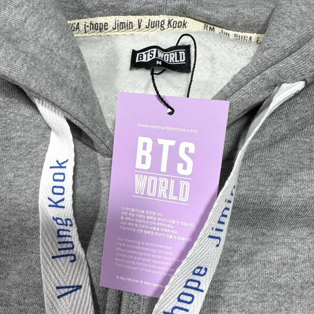 BTSワールド 「公式」ジップアップパーカー スウェットシャツ まとめ売りセット