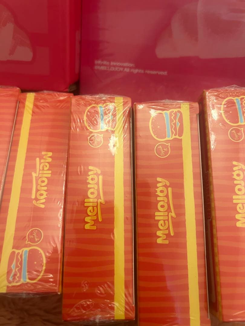 メロジョイMellojoy ハンバーガー型スイーツスクイーズ 9個セット