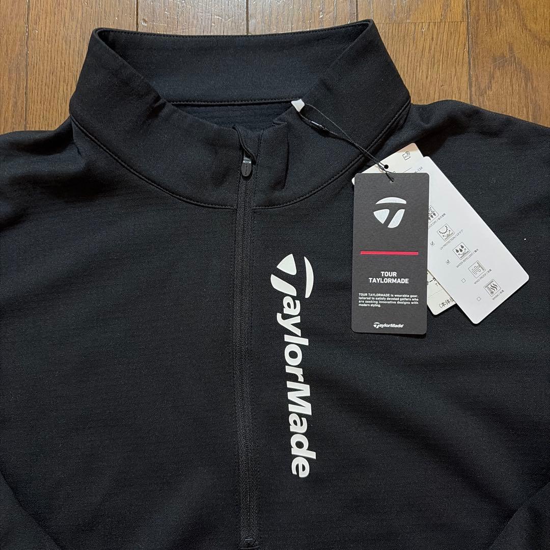 【3/11限定値下/未使用】TaylorMade長袖ハーフジップジャケット/XO