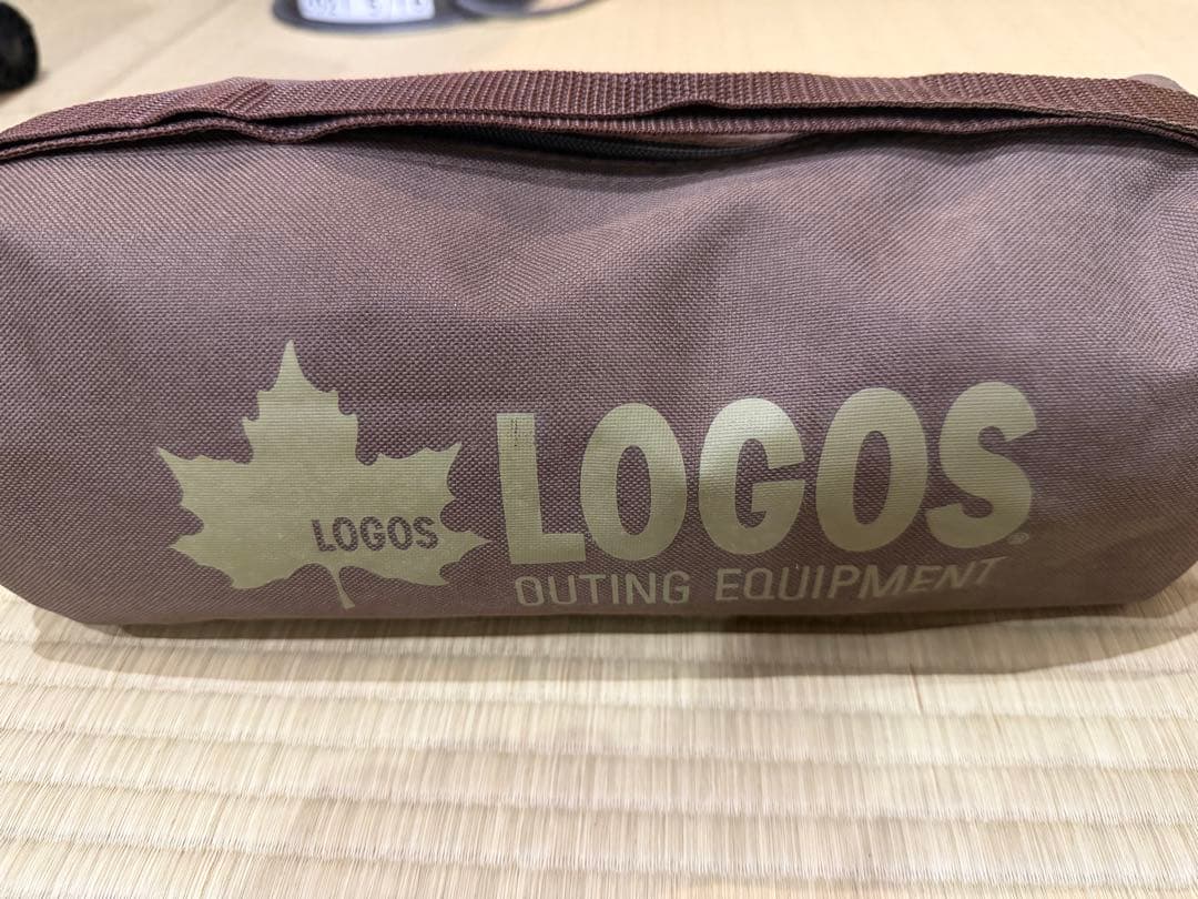 【美品】LOGOS ヒーリングチェア 2脚セット（カーキ＆ブラウン）