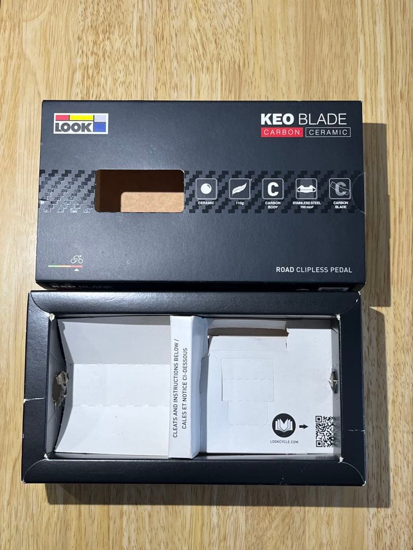 パーツ LOOK KEO BLADE CARBON CERAMIC