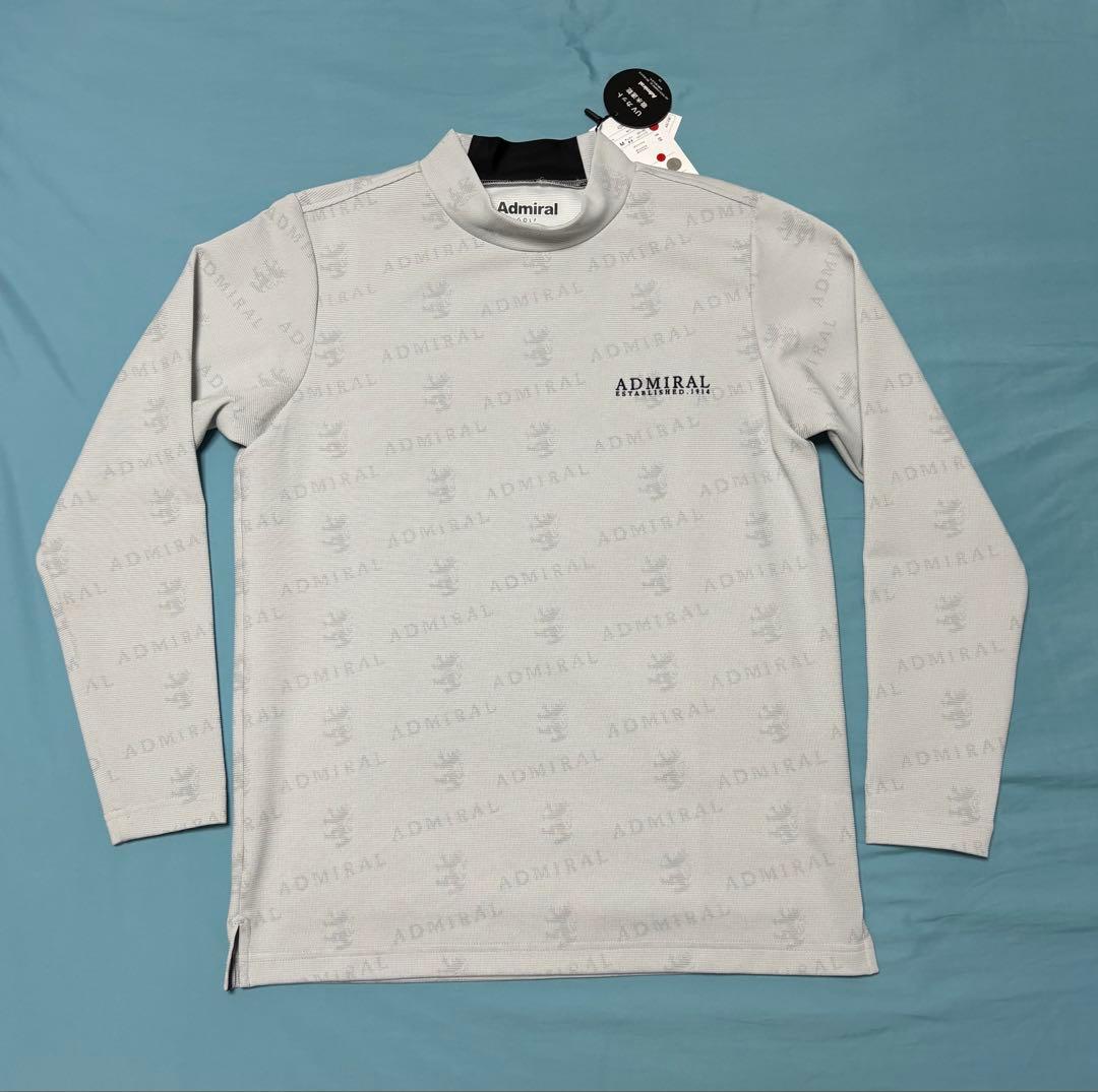 アドミラル Admiralランパントモノグラムジャカード モックネック 新品M
