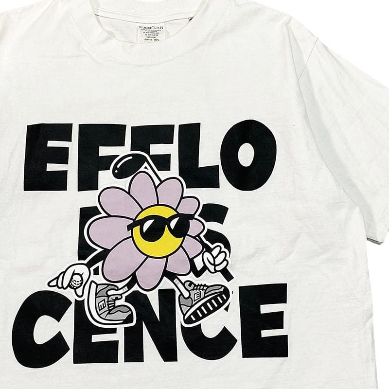 EFFLORESCENCE エフロレッセンス 半袖Tシャツ S ホワイト ゴルフ