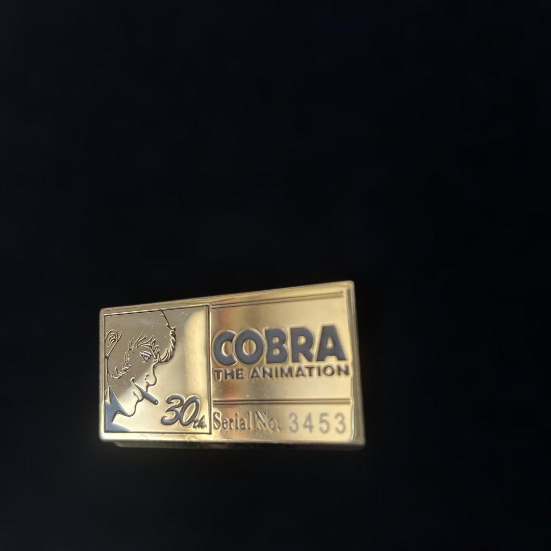 スペースコブラ　30th ピンズ　COBRA ピンバッジ　シリアルナンバー入り