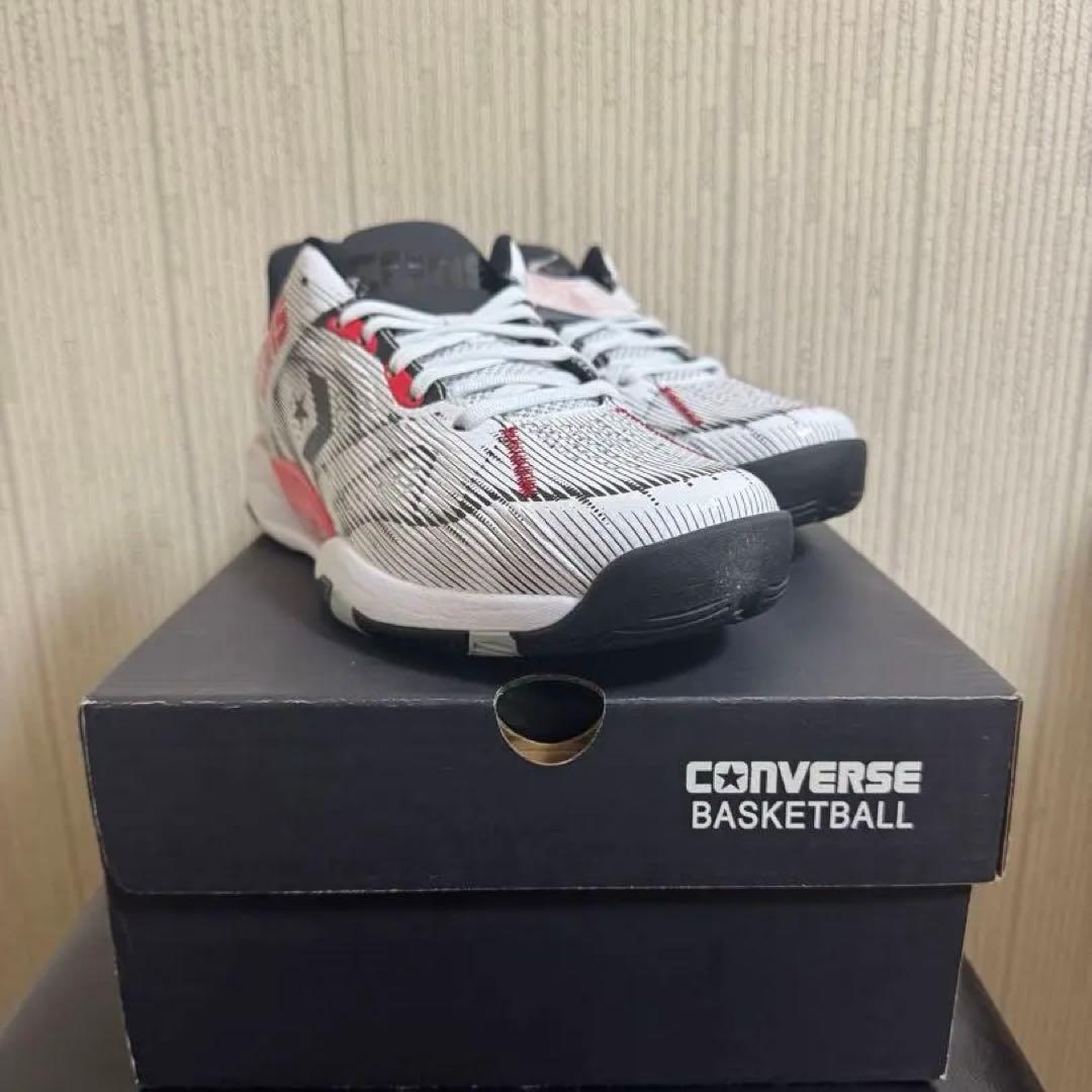 シューズ(男性用) CONVERSE CONS ACCELERATOR LOW WHT/RED