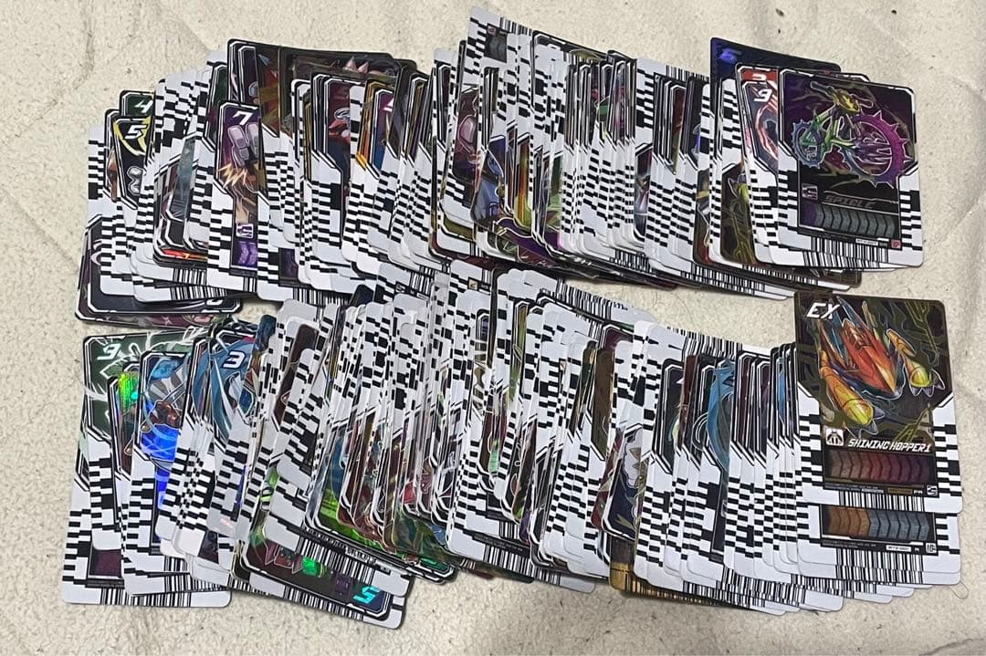 大量！仮面ライダー ライドケミートレカ まとめ売り 約500枚セット