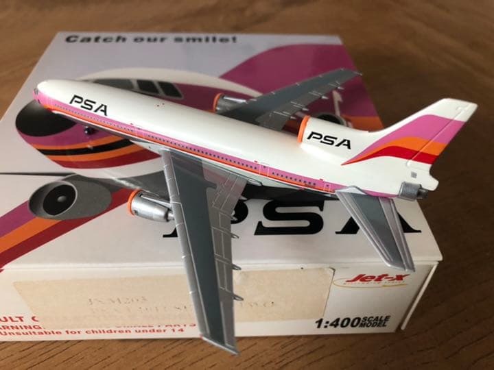 航空機・ヘリコプター Jet-x 1/400 JXM203 L-1011 PSA N10112