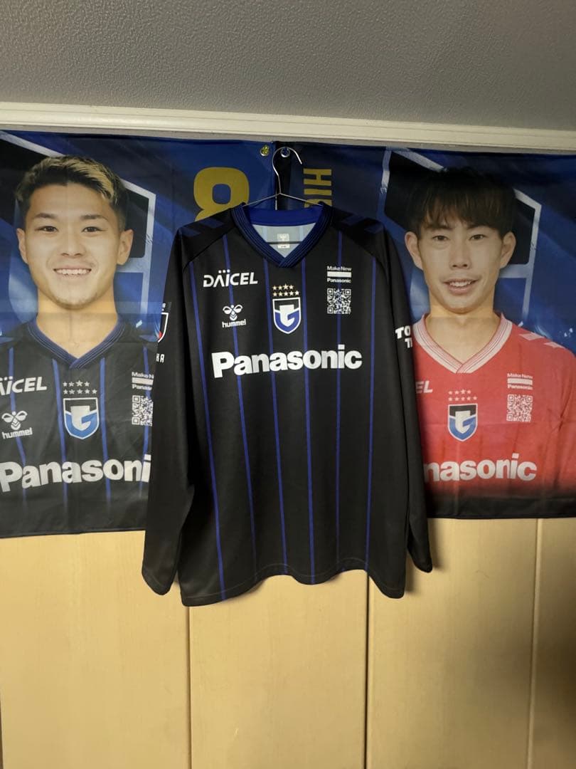 ガンバ大阪 2024 長袖 山田康太 ユニフォーム 横浜FC