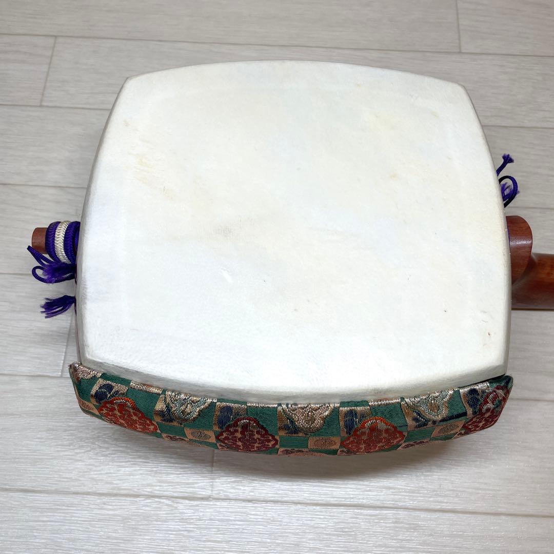 三味線　中棹　セット　撥　胴かけ　ハードケース　花梨