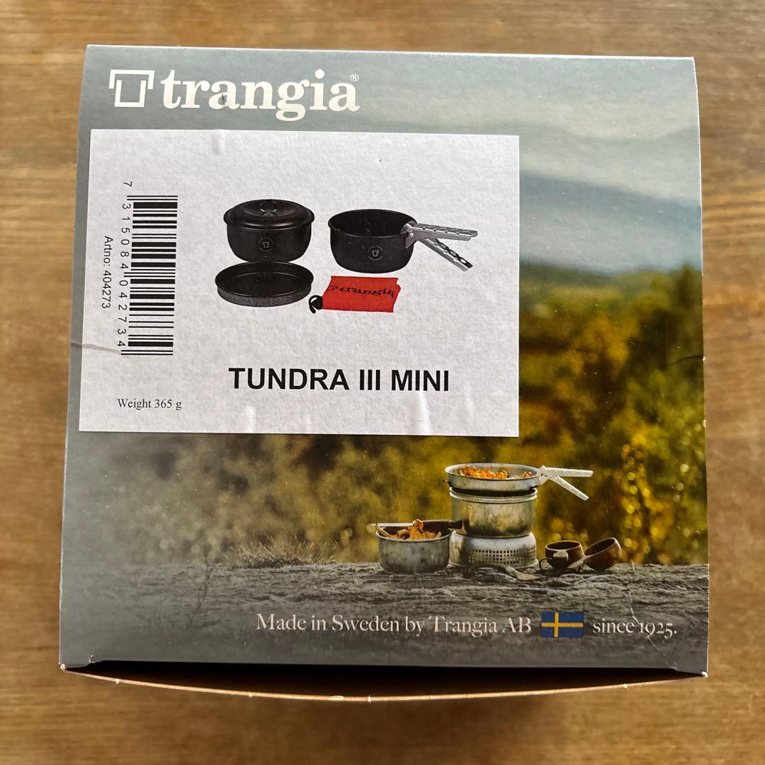 トランギア　ツンドラ3ミニ　ブラックバージョン