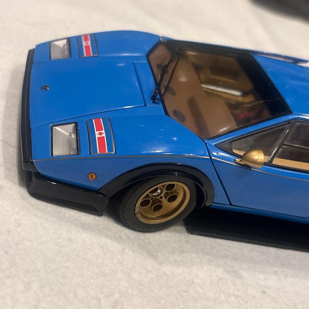 【ジャンク品】京商 1/18 カウンタック LP500S WW ブルー
