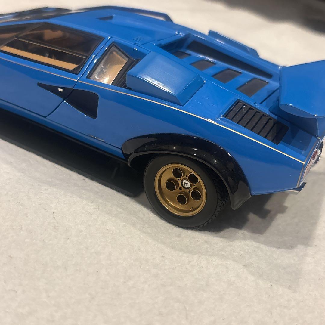 【ジャンク品】京商 1/18 カウンタック LP500S WW ブルー