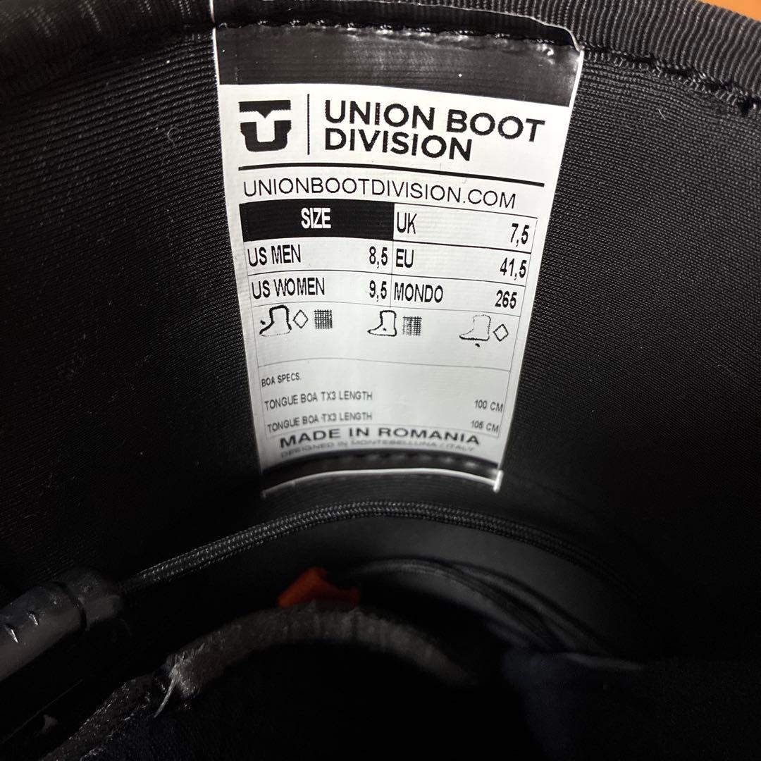 UNION 2026 【RESET PRO】WHITE/BLACK 26㎝