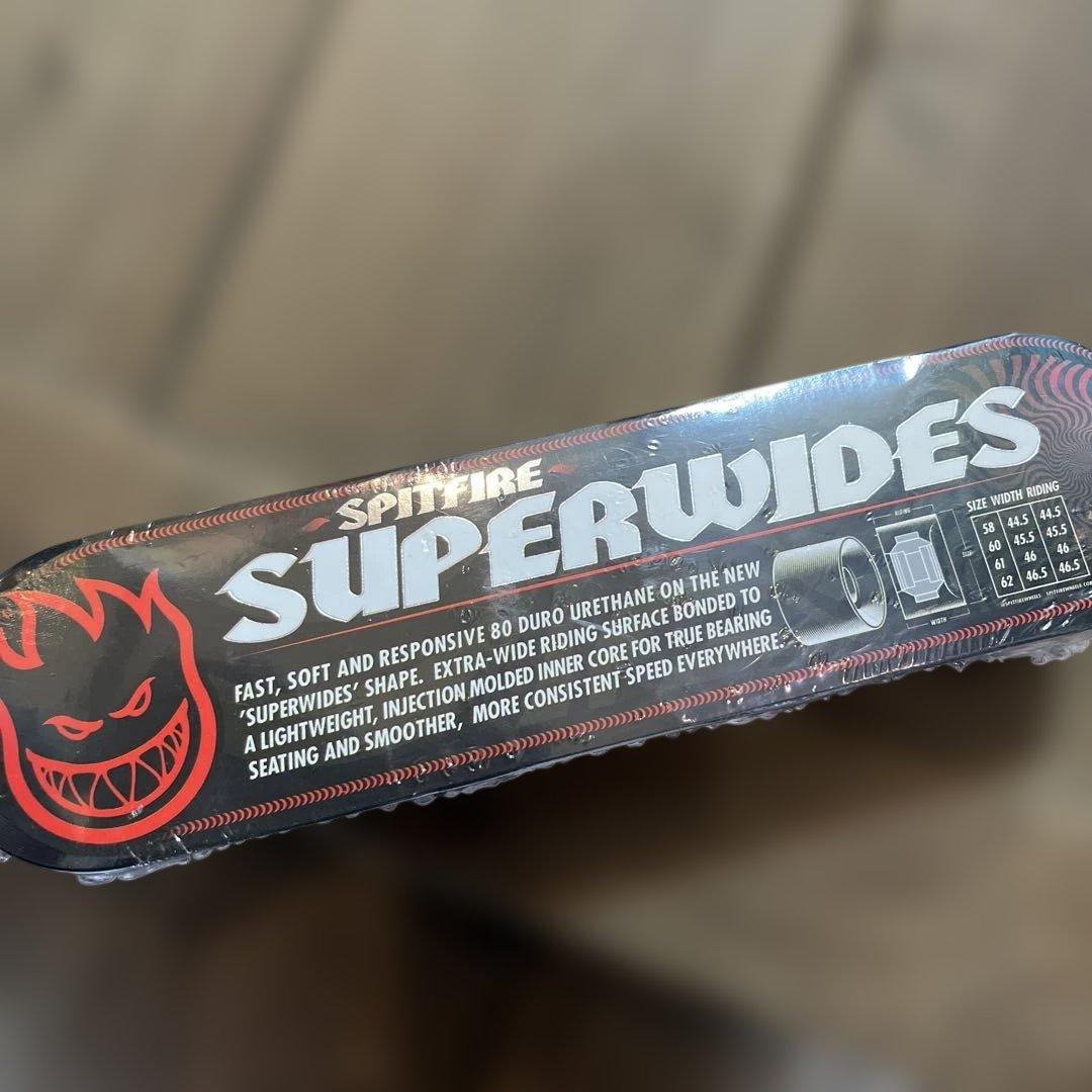 スケートボード SPITFIRE WHEEL 80HD SUPERWIDES 62mm