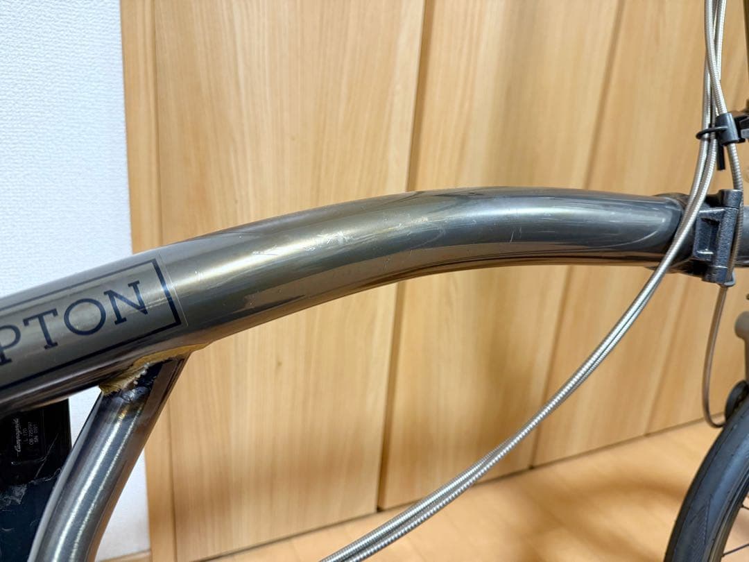 ブロンプトン　チタン　BROMPTON S2L-X RAWカラー　カスタム