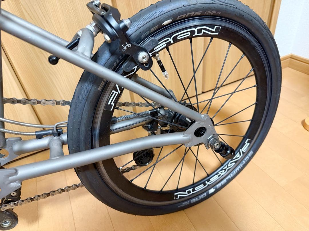 ブロンプトン　チタン　BROMPTON S2L-X RAWカラー　カスタム