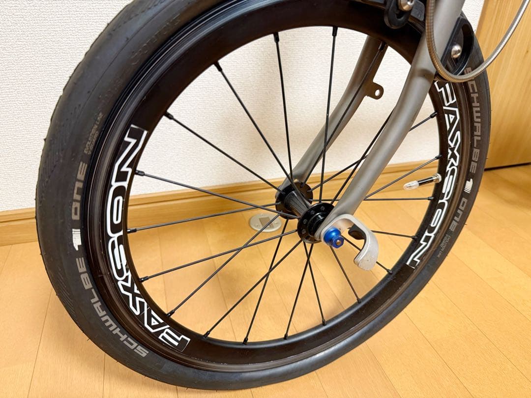 ブロンプトン　チタン　BROMPTON S2L-X RAWカラー　カスタム