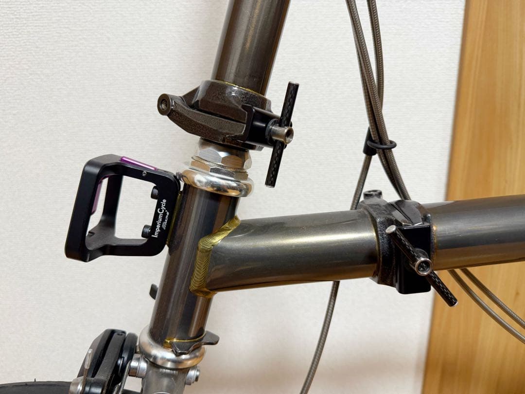 ブロンプトン　チタン　BROMPTON S2L-X RAWカラー　カスタム