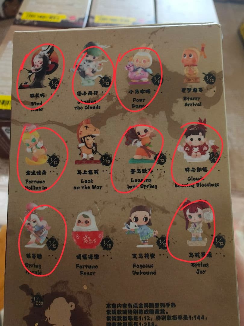 春のフィギュアコレクション 8種セット