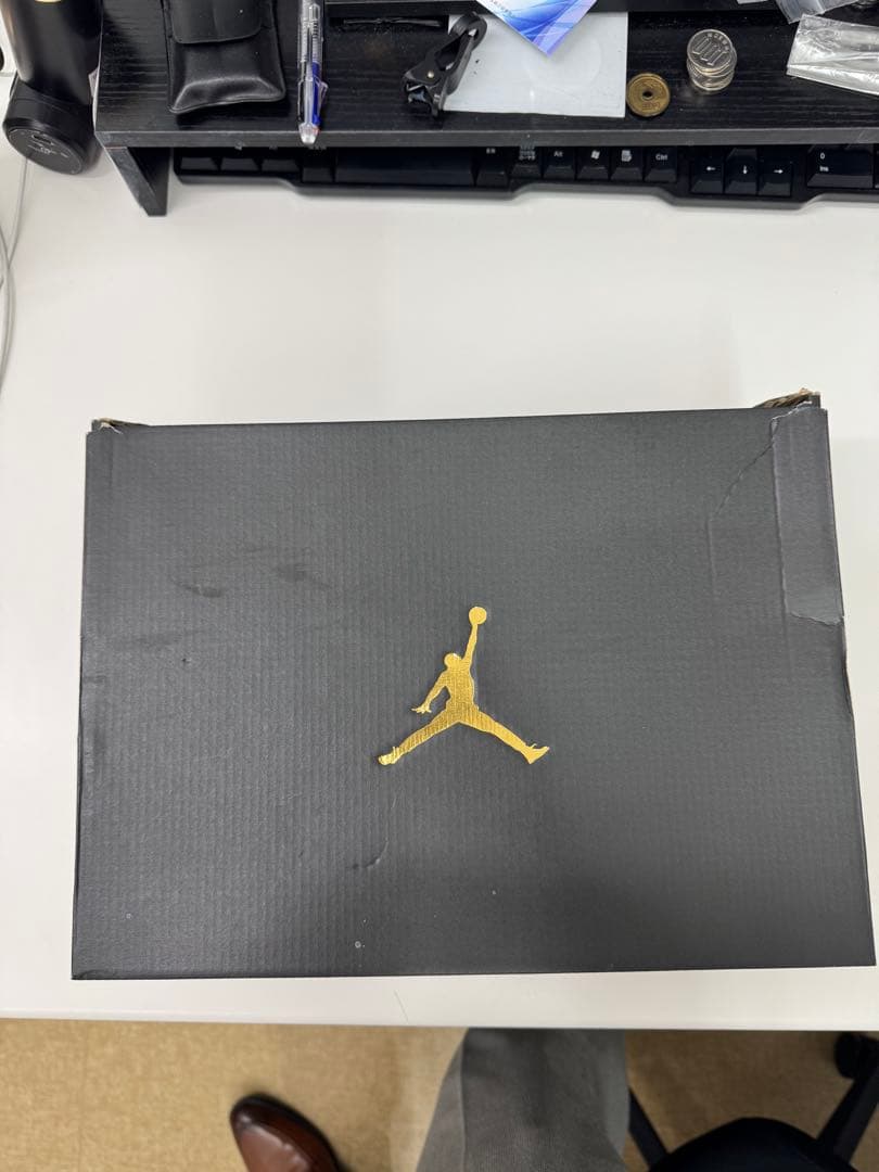 NIKE ナイキ　AIR JORDAN1 コートパープル　25cm