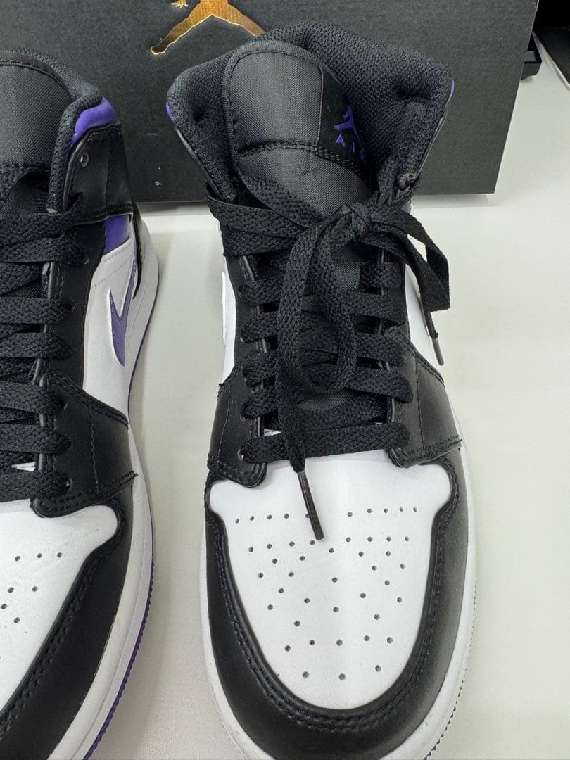 NIKE ナイキ　AIR JORDAN1 コートパープル　25cm