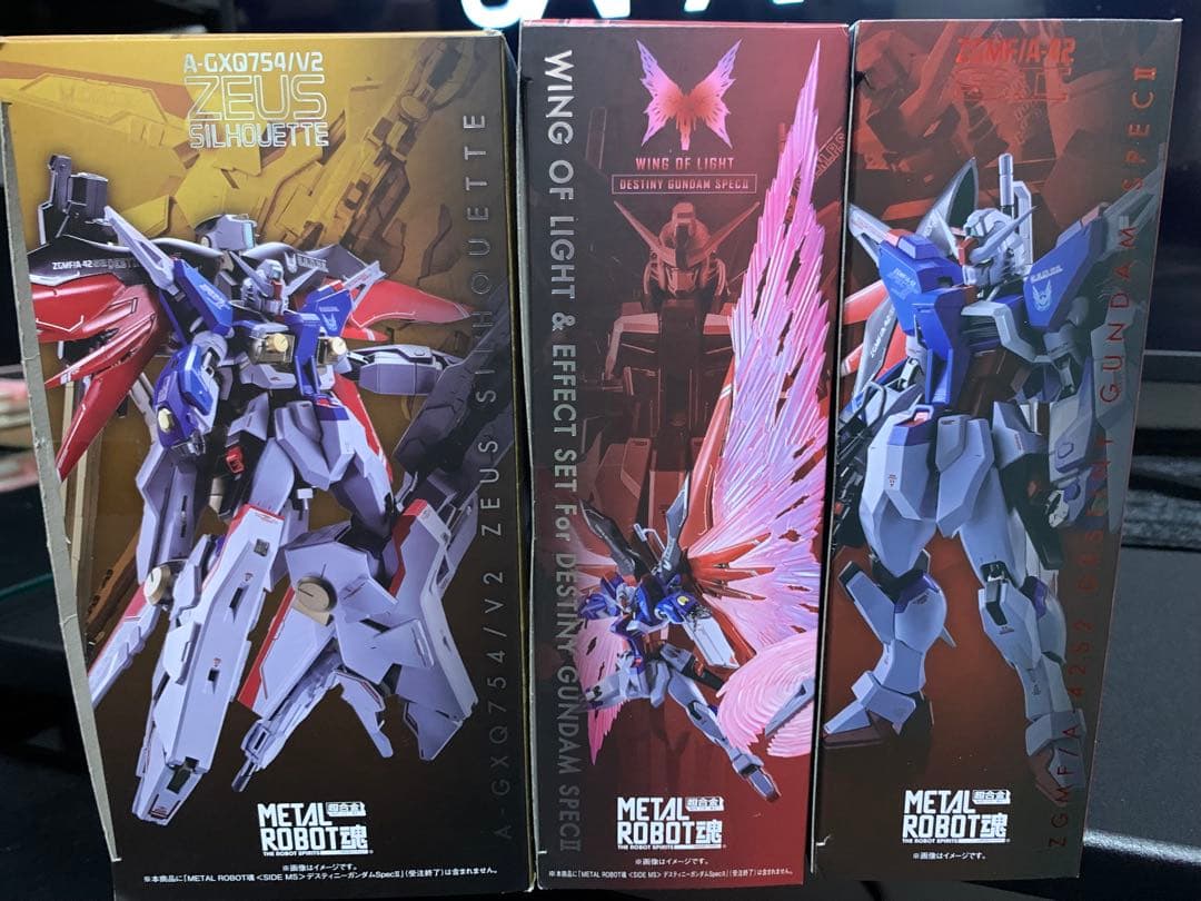 A*X様 メタルロボット魂 デスティニーガンダムSPECⅡ セット