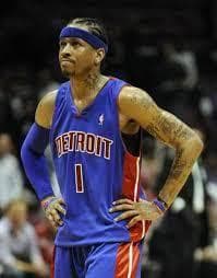 【希少】 NBA アレン・アイバーソン IVERSON ピストンズ　ユニフォーム