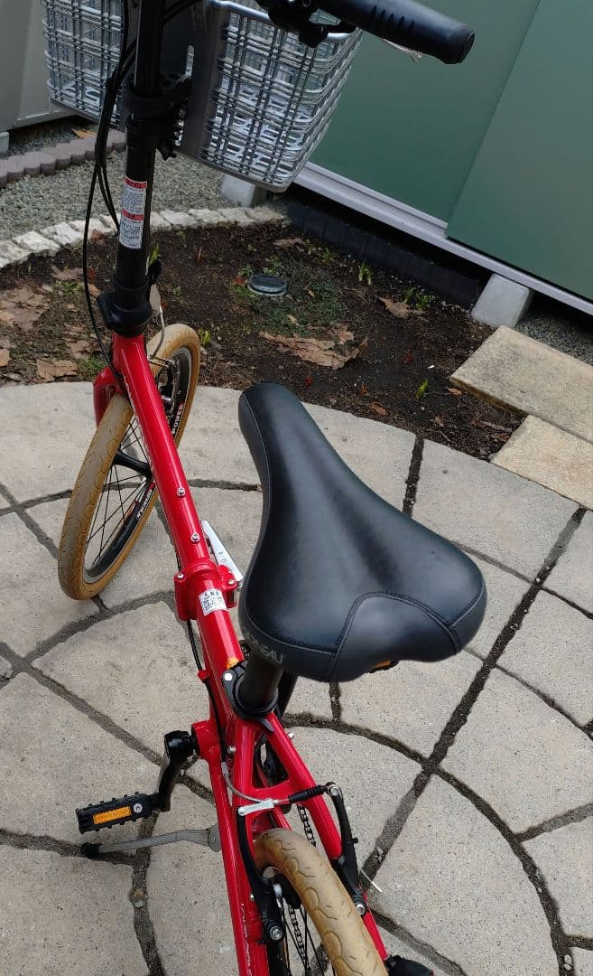 LOUIS GARNEAU 折りたたみ自転車 レッド