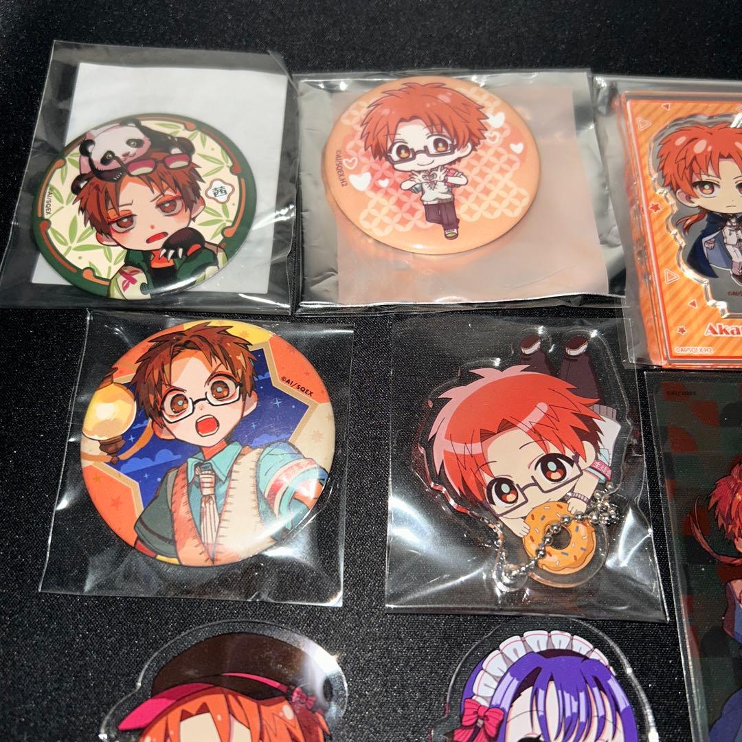 地縛少年花子くん　赤根葵　蒼井茜　缶バッジ　アクリルスタンド　まとめ売り
