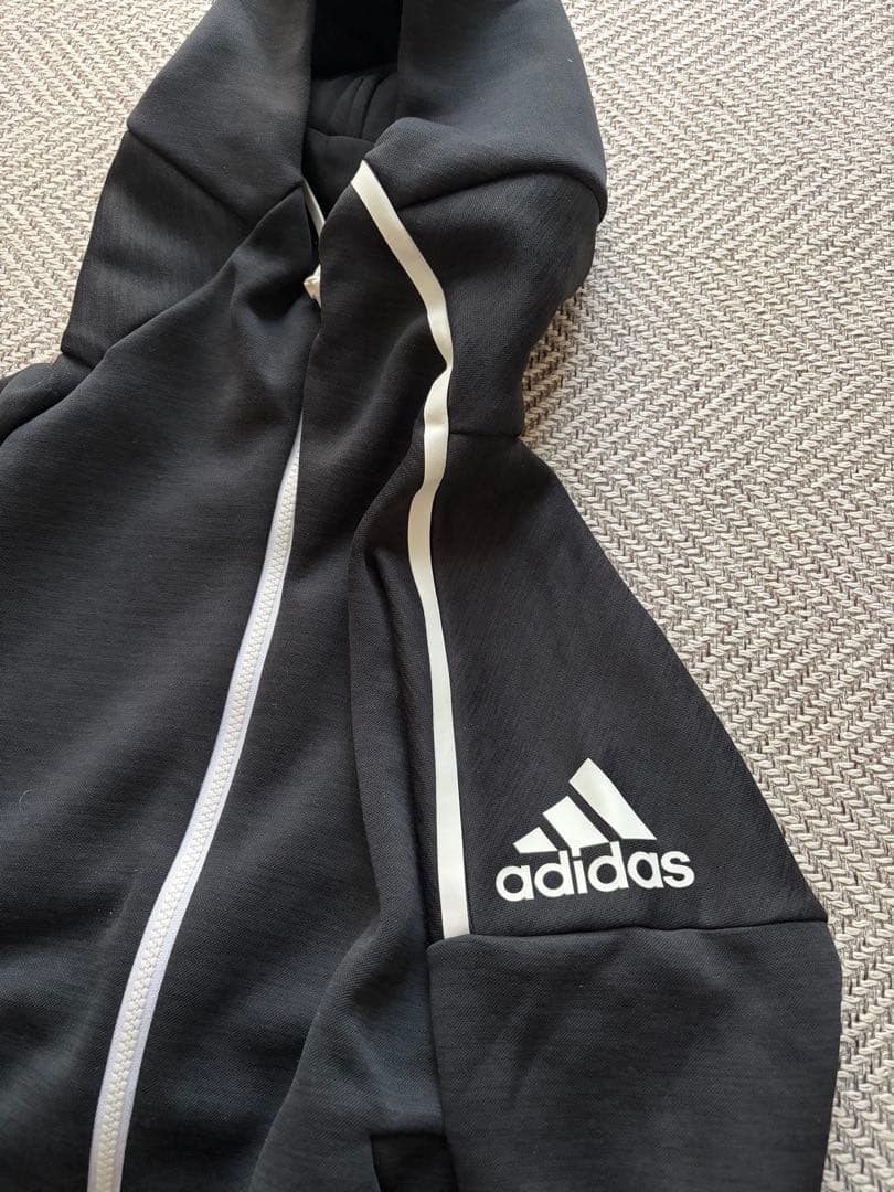 adidas ジャージ上下セット 黒