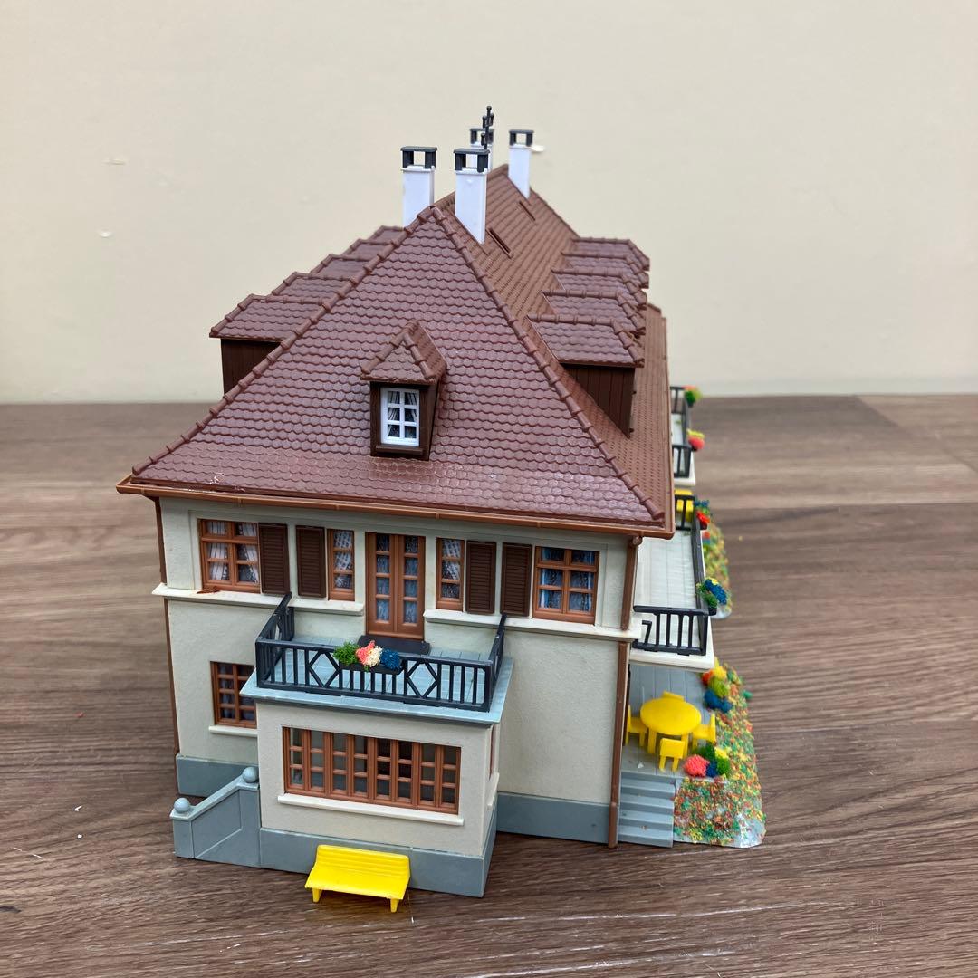 3F kibri 8212 HOゲージ 建物 集合住宅 西ドイツ製 組み立て済