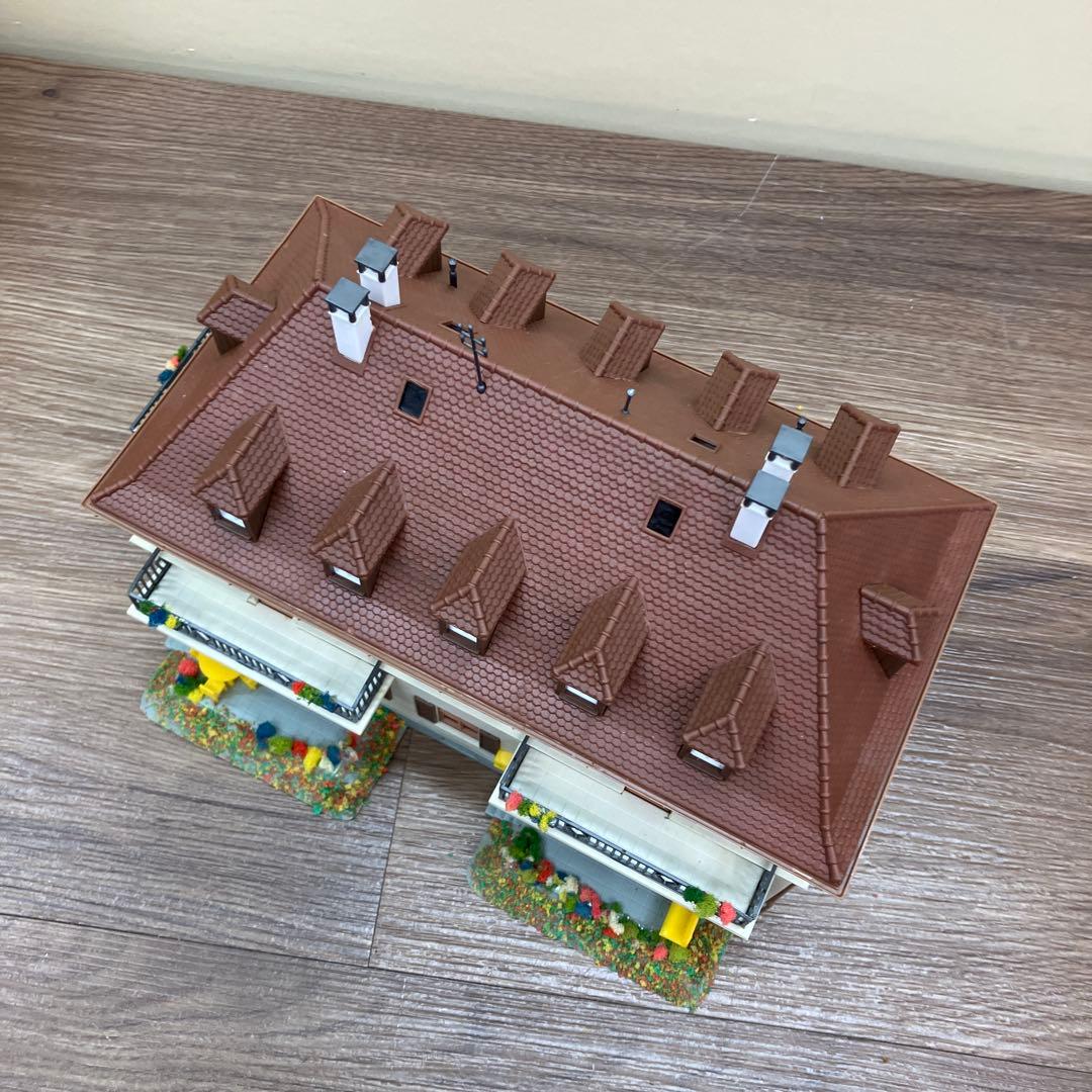 3F kibri 8212 HOゲージ 建物 集合住宅 西ドイツ製 組み立て済